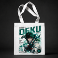 Izuku Midoriya (Deku) My Hero Academia Anime Canvas Tote Bag - One For All