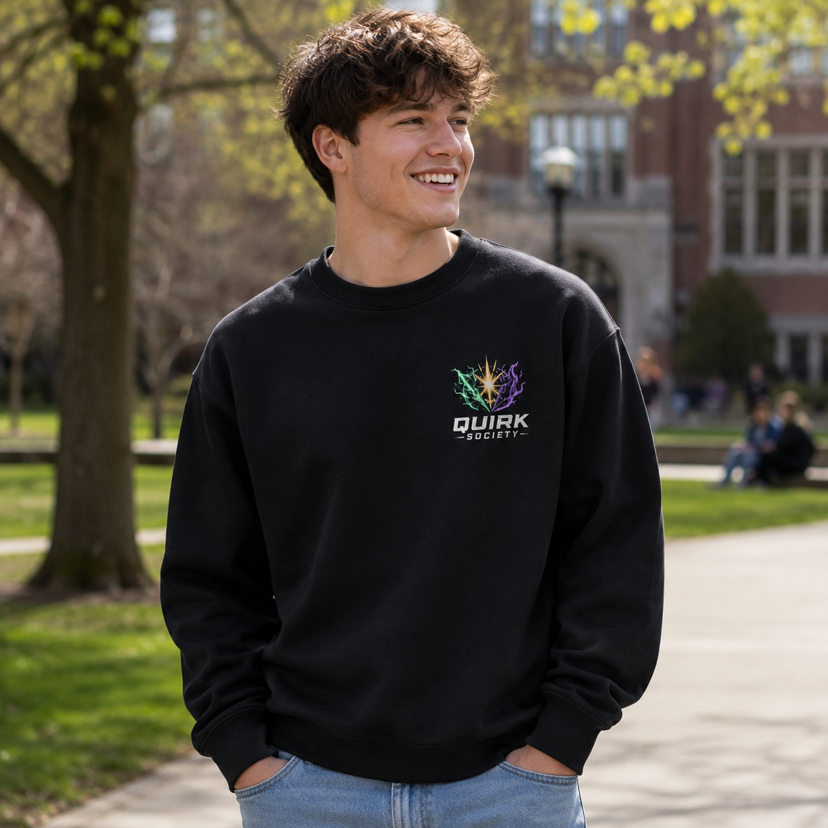 Izuku Midoriya, Katsuki Bakugo, Dabi My Hero Academia Anime Sweatshirt - Hero Academia Division