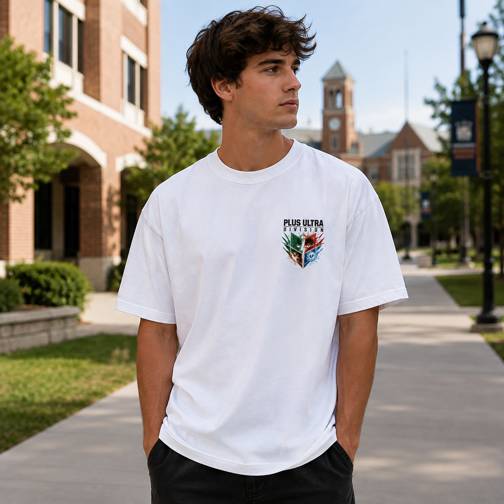 Izuku Midoriya, Katsuki Bakugo, Shoto Todoroki, Ochaco Uraraka, All Might My Hero Academia Anime Graphic Tee - Plus Ultra Squad