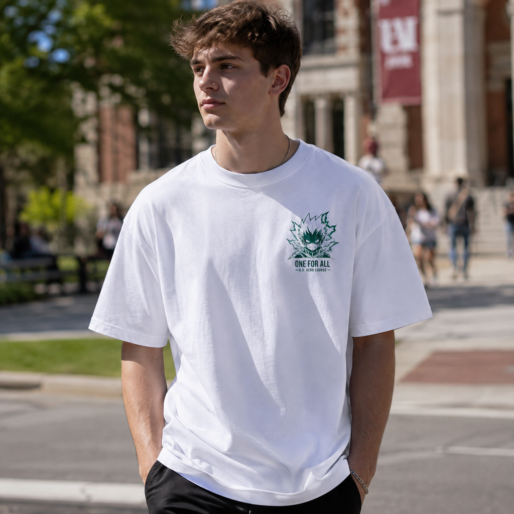Izuku Midoriya My Hero Academia Anime Graphic Tee - Midoriya Collage