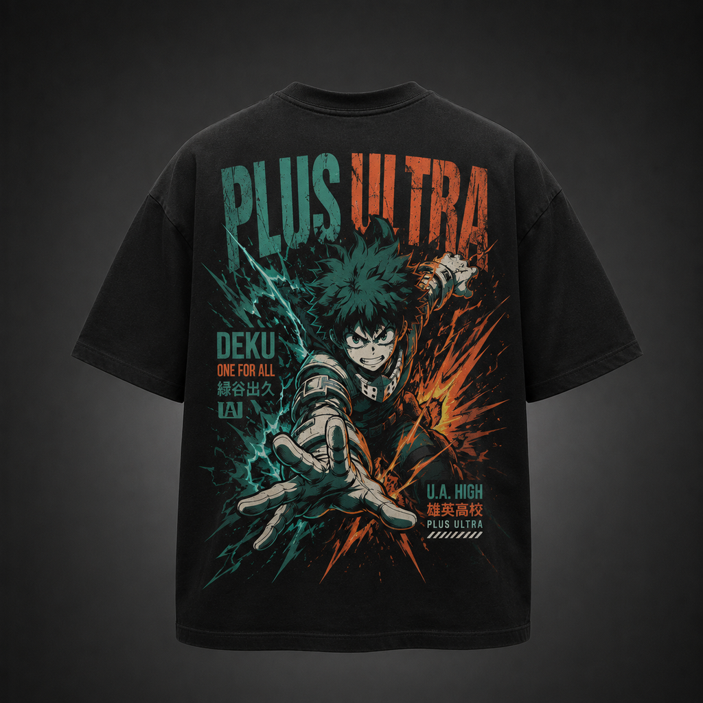 Izuku Midoriya My Hero Academia Anime Graphic Tee - Plus Ultra Deku