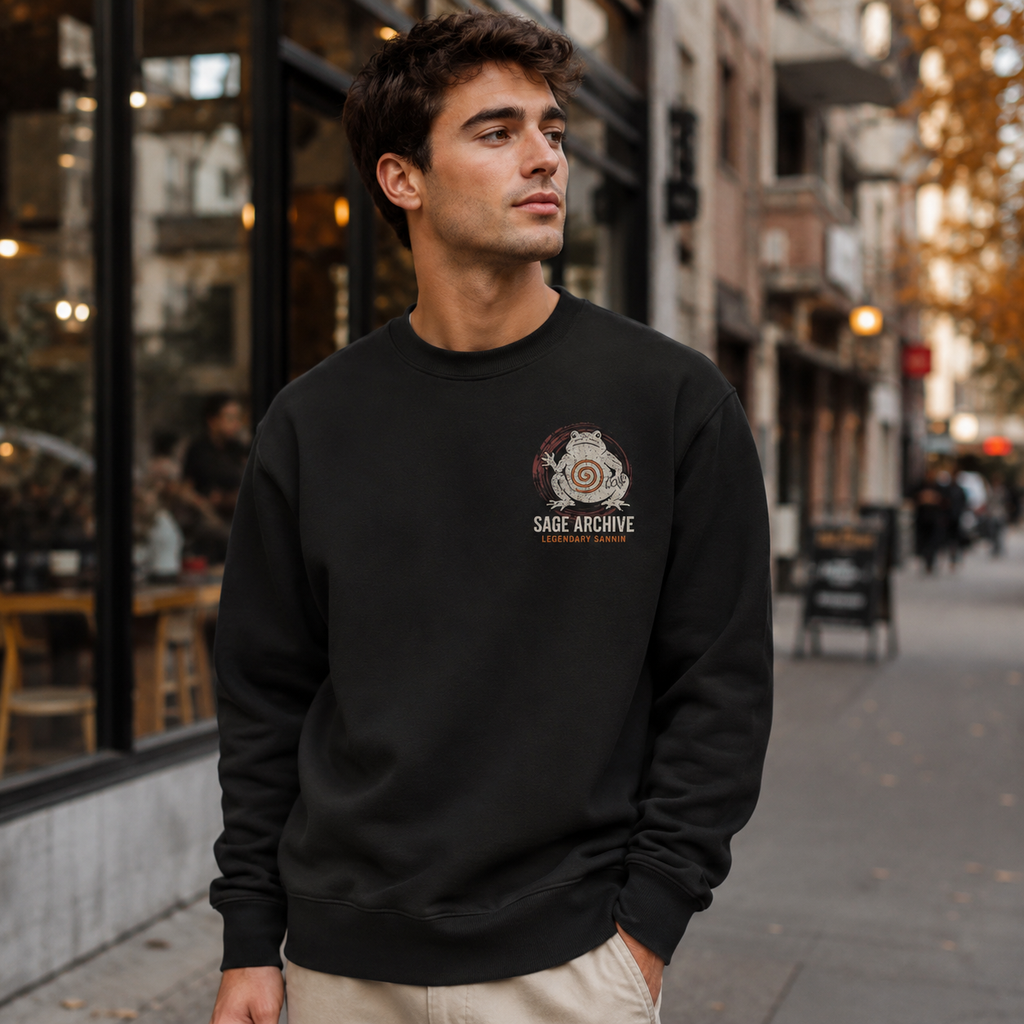 Jiraiya Naruto Anime Sweatshirt - Gallant Sage
