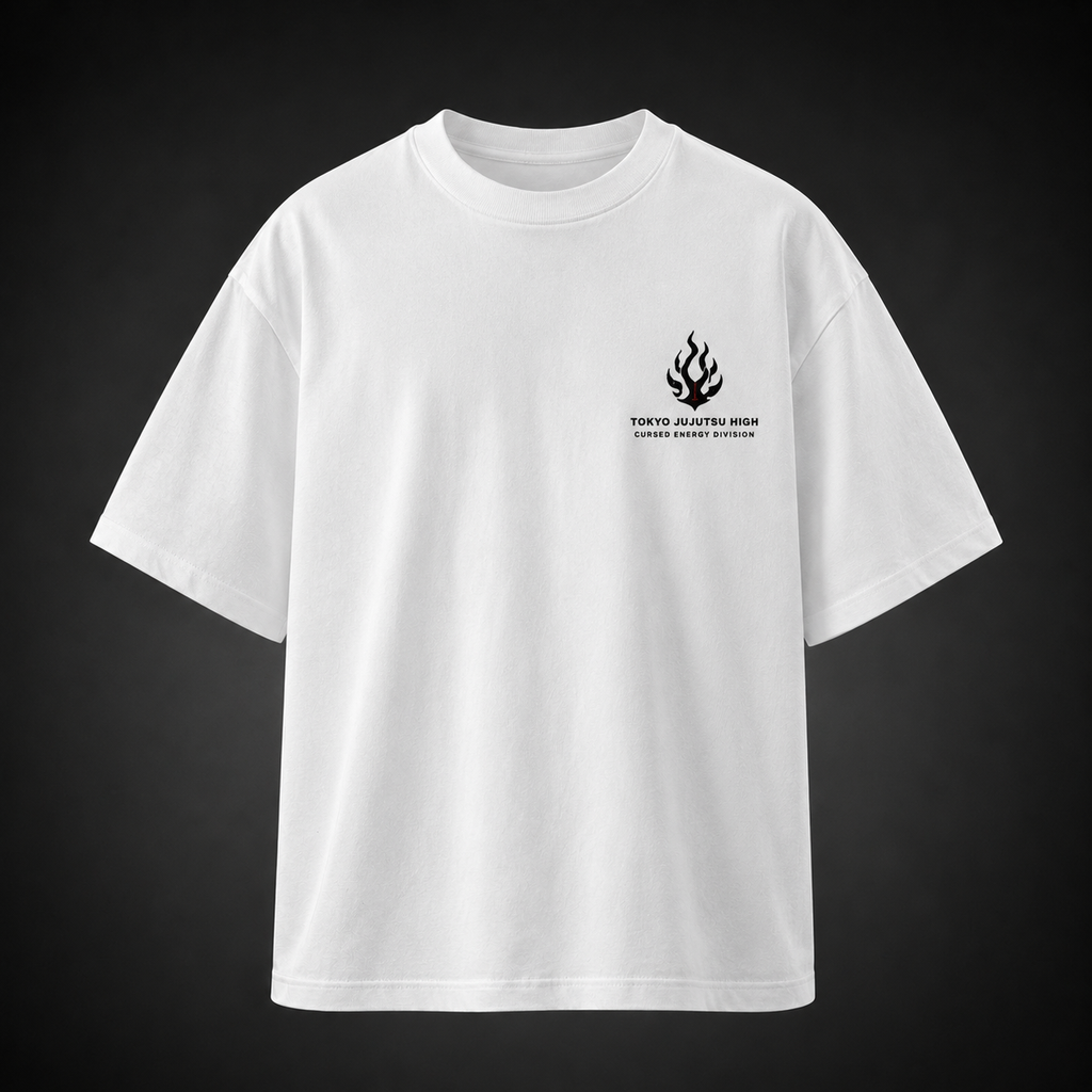 Jujutsu Kaisen Anime Graphic Tee - Cursed Energy Crew