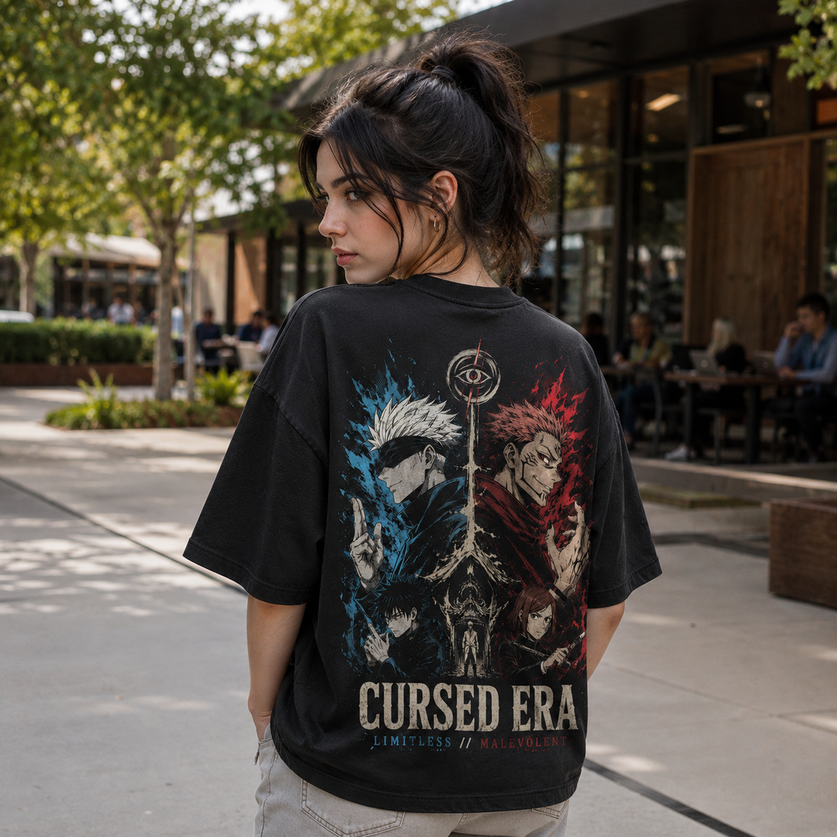 Jujutsu Kaisen Anime Graphic Tee - Cursed Era