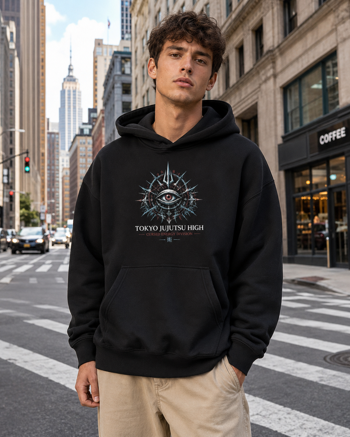 Jujutsu Kaisen Anime Hoodie - Exorcise The Curse