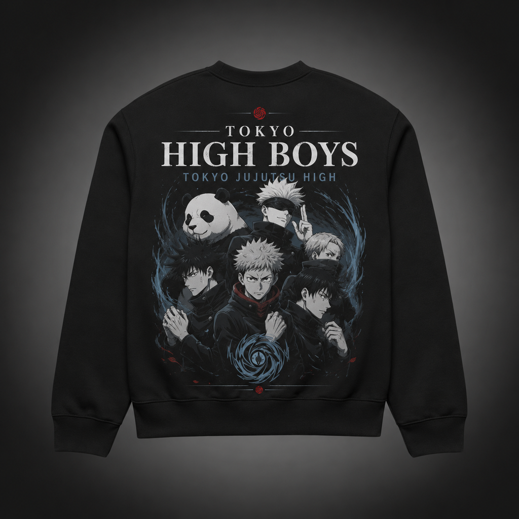Jujutsu Kaisen Anime Sweatshirt - Tokyo High Boys