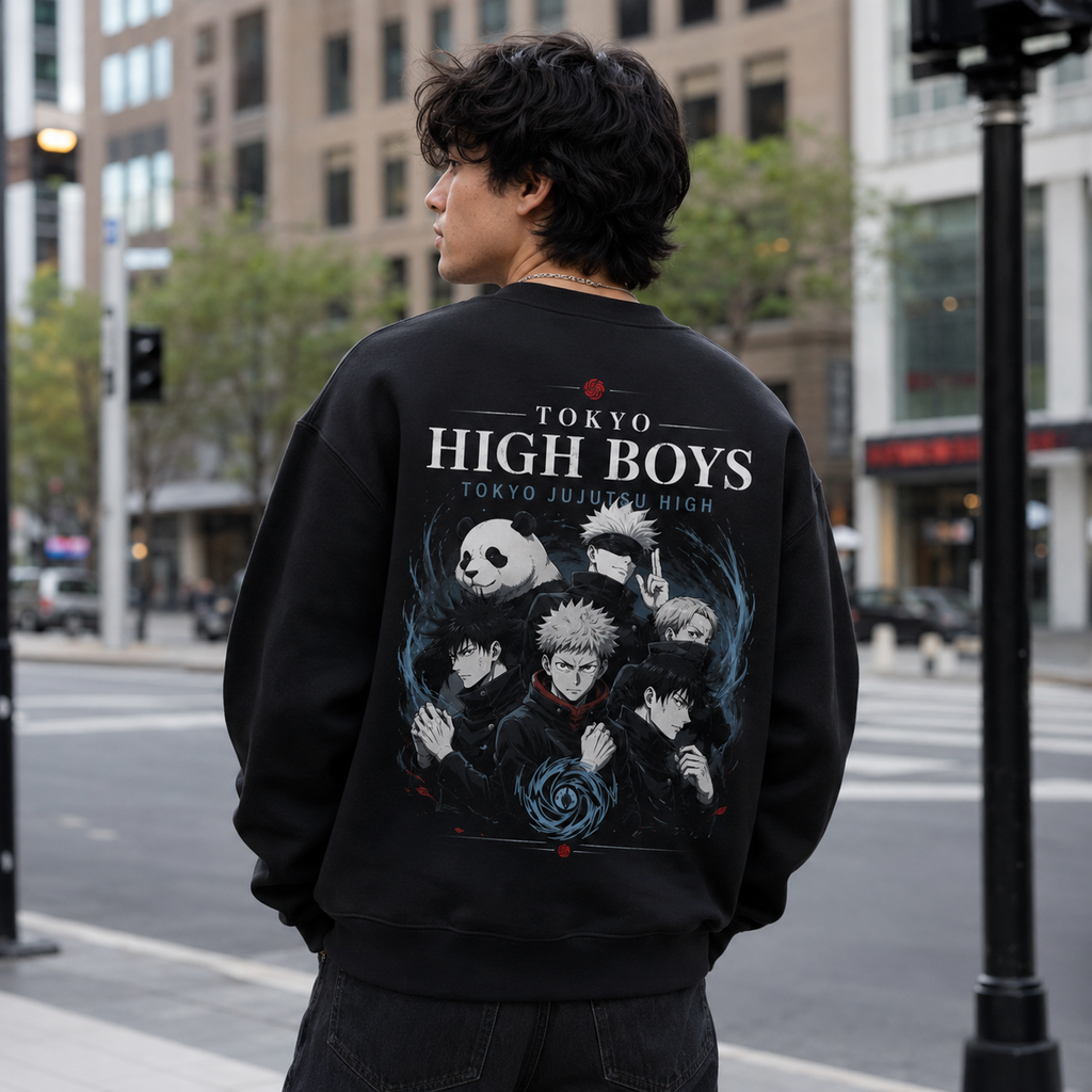 Jujutsu Kaisen Anime Sweatshirt - Tokyo High Boys