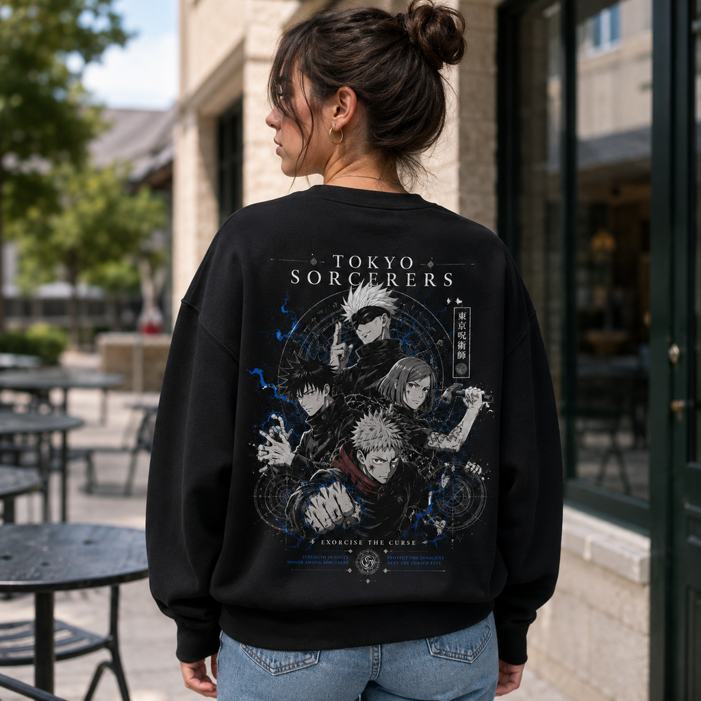 Jujutsu Kaisen Anime Sweatshirt - Tokyo Sorcerers