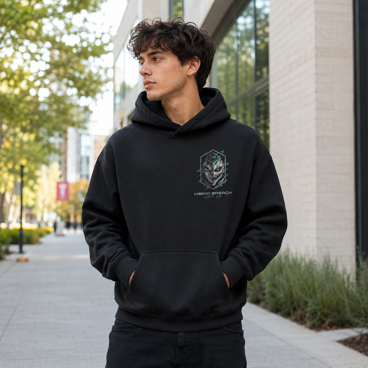 Kafka Hibino Kaiju No. 8 Anime Hoodie - Breach Form