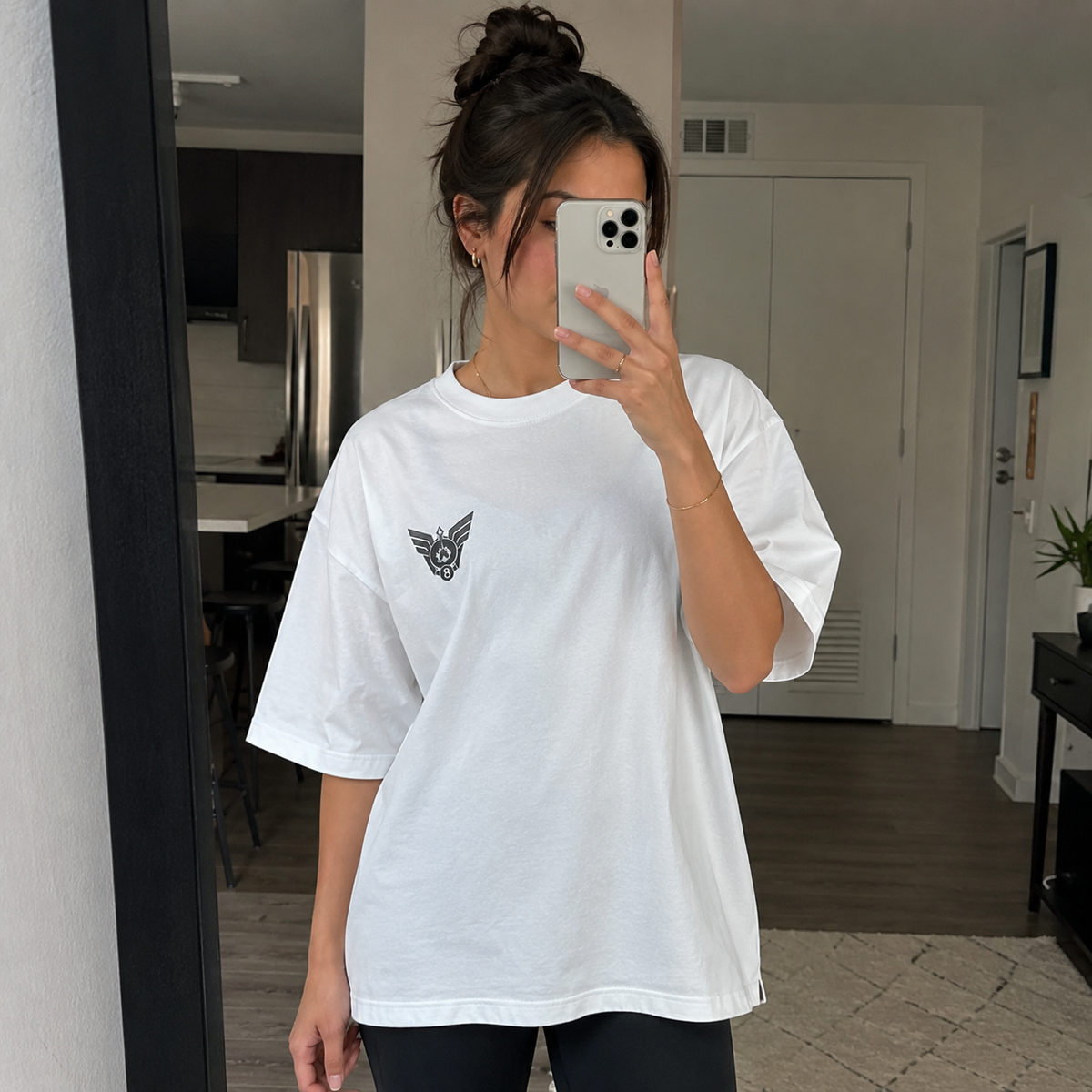 Kafka Hibino Kaiju No. 8 Anime Graphic Tee - Defense Force Duality
