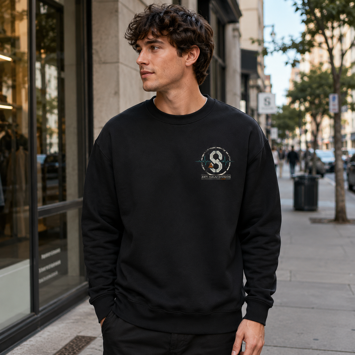 Kafka Hibino Kaiju No. 8 Anime Sweatshirt - Eliminate The Threat