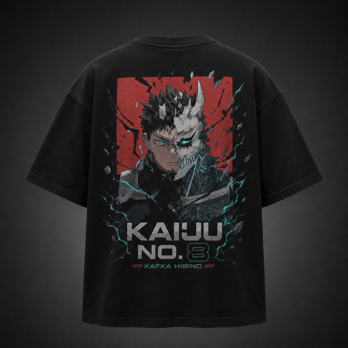 Kafka Hibino Kaiju No. 8 Anime Graphic Tee - Kafka Hibino Split