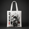 Kafka Hibino Kaiju No. 8 Anime Canvas Tote Bag - Kaiju Mask Reveal