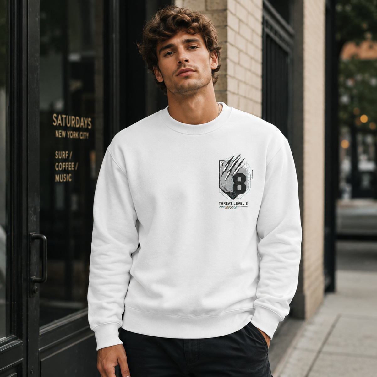 Kafka Hibino Kaiju No. 8 Anime Sweatshirt - Neutralize The Impossible
