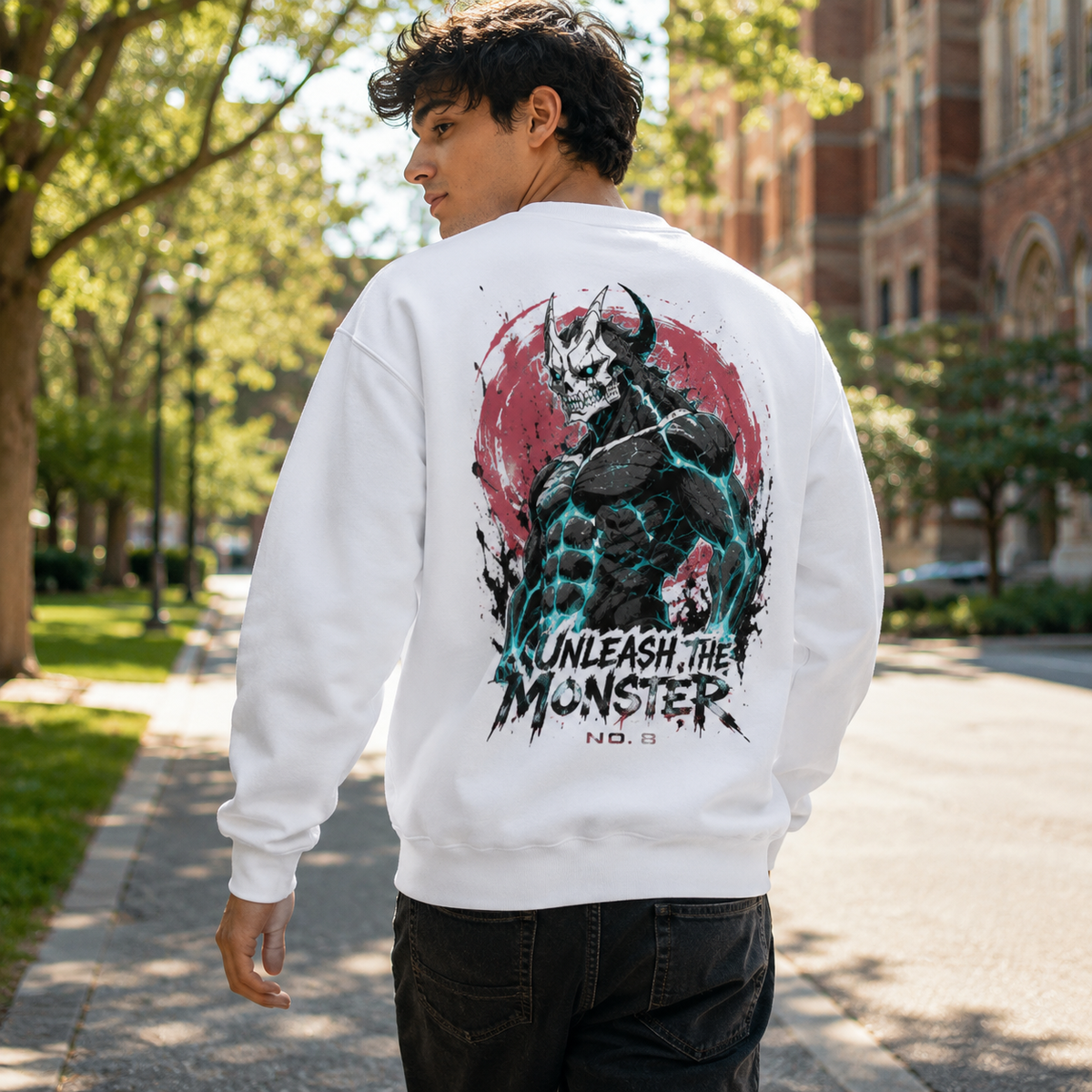 Kafka Hibino Kaiju No. 8 Anime Sweatshirt - Unleash The Monster