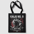 Kaiju No. 8 Anime Canvas Tote Bag - City Under Siege