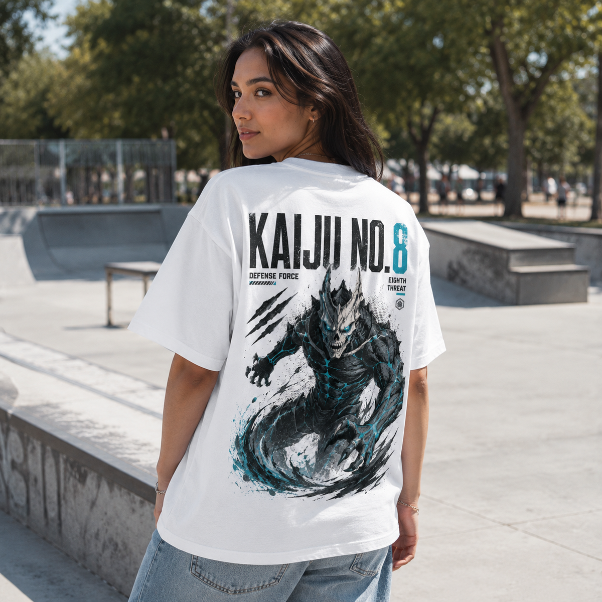 Kaiju No. 8 Anime Graphic Tee - Eighth Threat