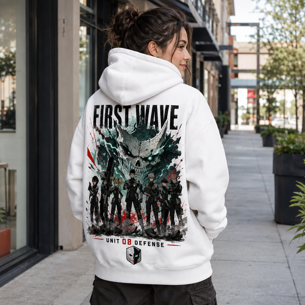 Kaiju No. 8 Anime Hoodie - First Wave Defense
