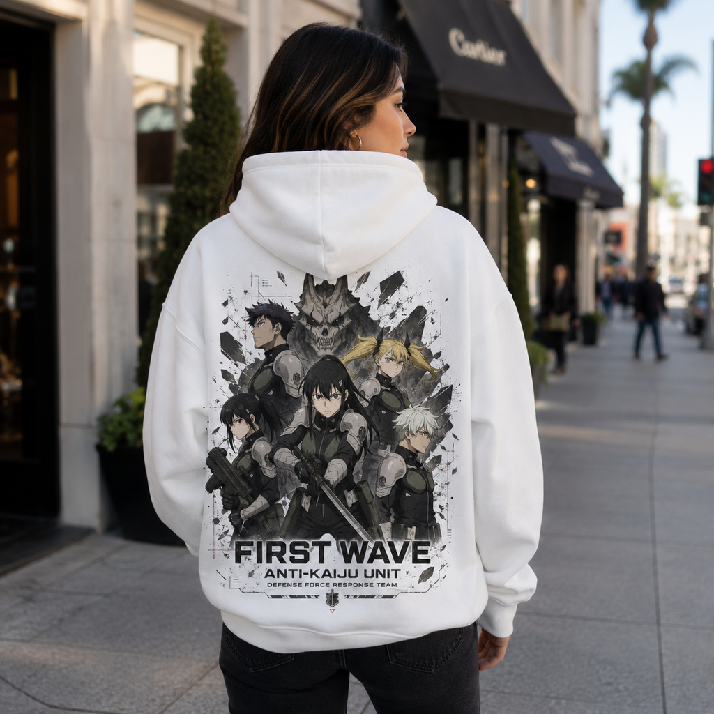 Kaiju No. 8 Anime Hoodie - First Wave Unit