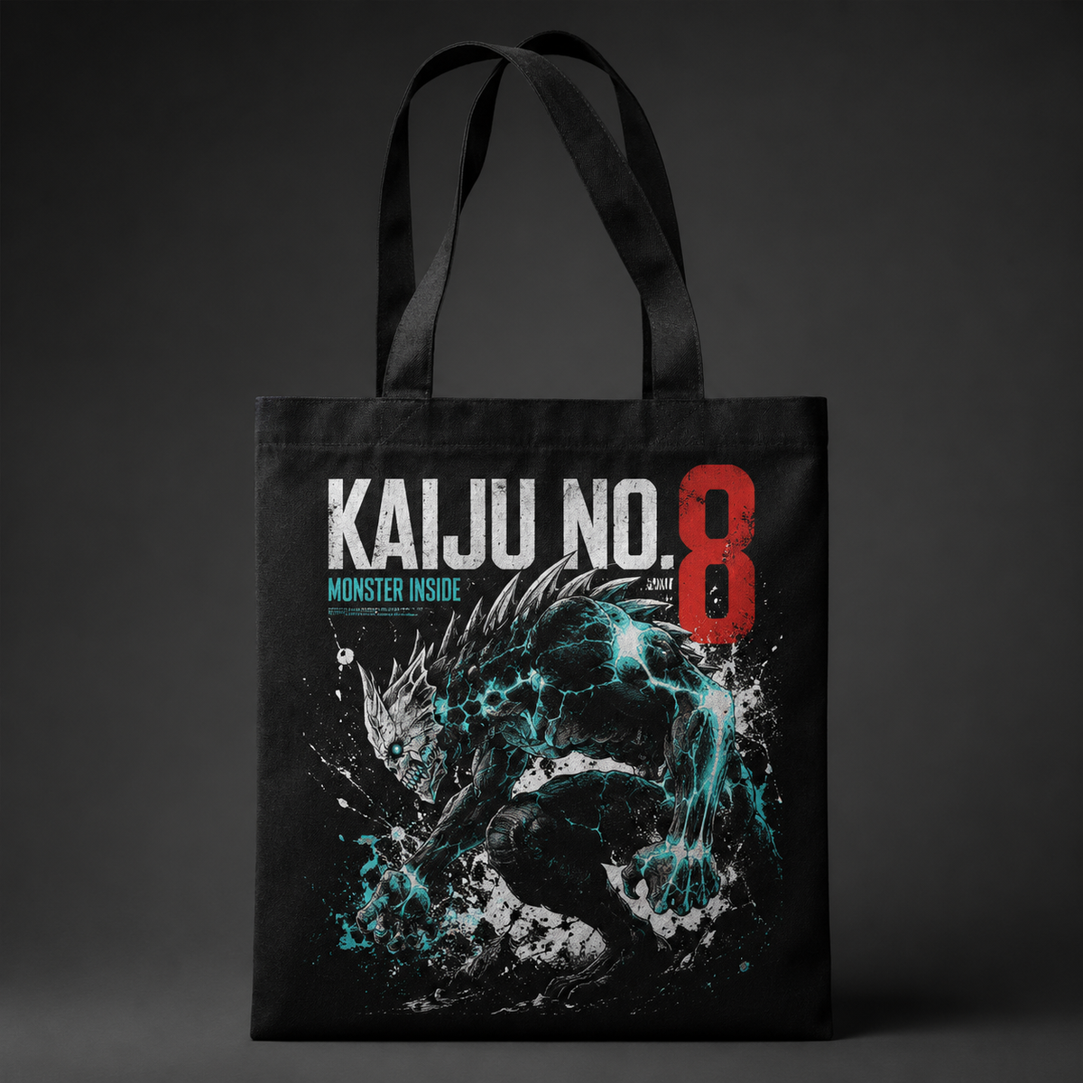 Kaiju No. 8 Anime Canvas Tote Bag - Monster Inside