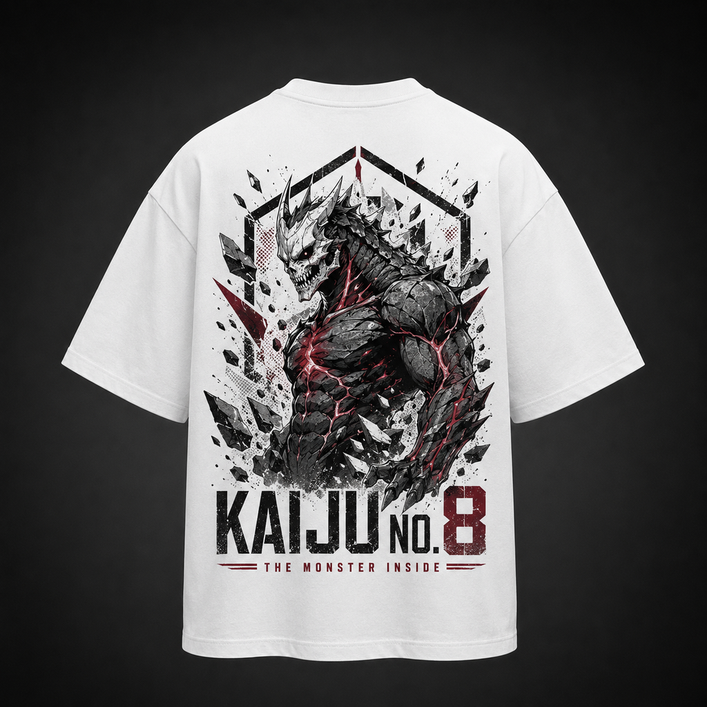 Kaiju No. 8 Anime Graphic Tee - The Monster Inside