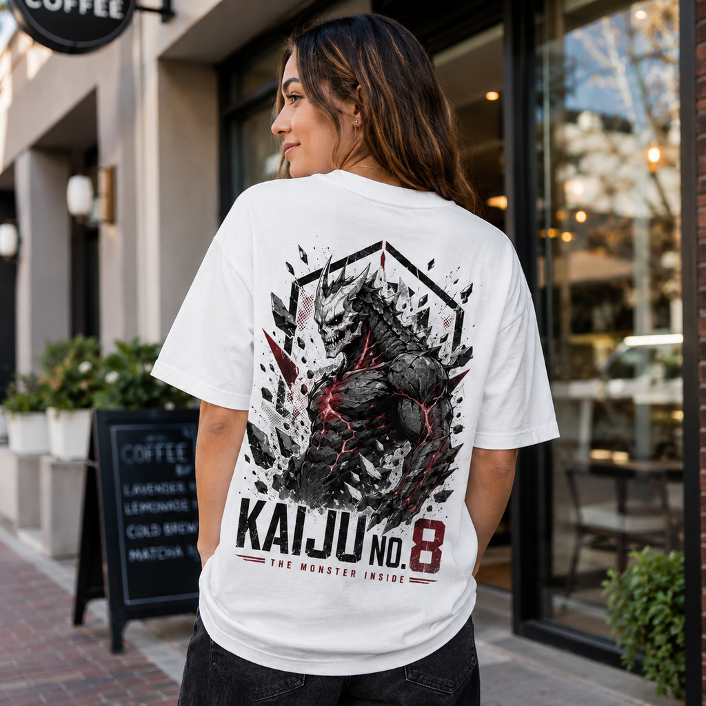 Kaiju No. 8 Anime Graphic Tee - The Monster Inside