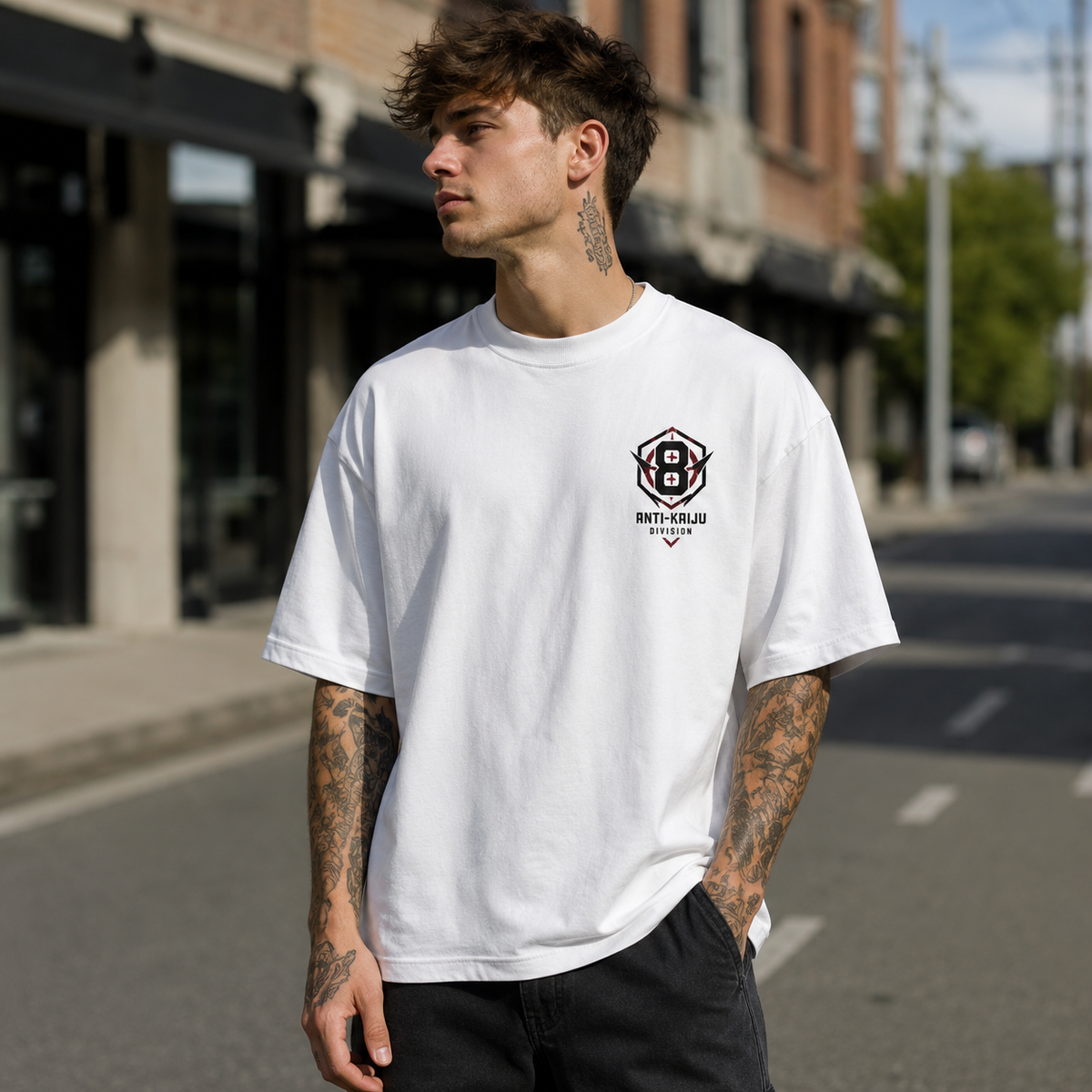 Kaiju No. 8 Anime Graphic Tee - The Monster Inside