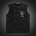Kaiju No. 8 Anime Tank Top - Threat Level 8 Acid Wash Vest