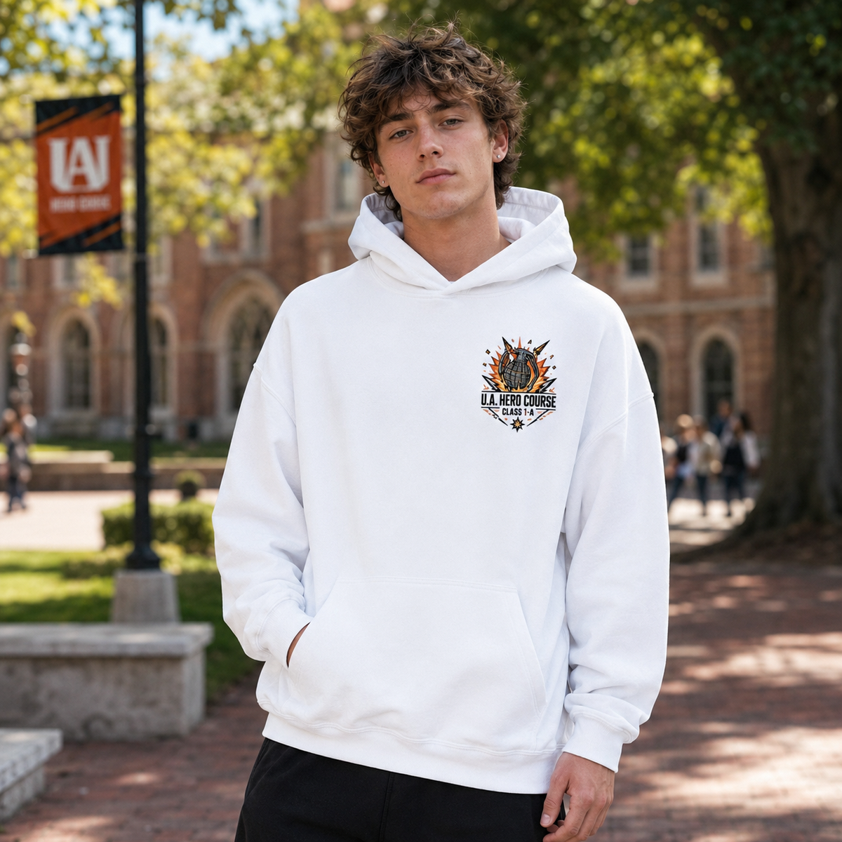 Katsuki Bakugo My Hero Academia Anime Hoodie - Blast Rush