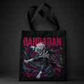 Ken Takakura Dandadan Anime Canvas Tote Bag - Spiral Descent