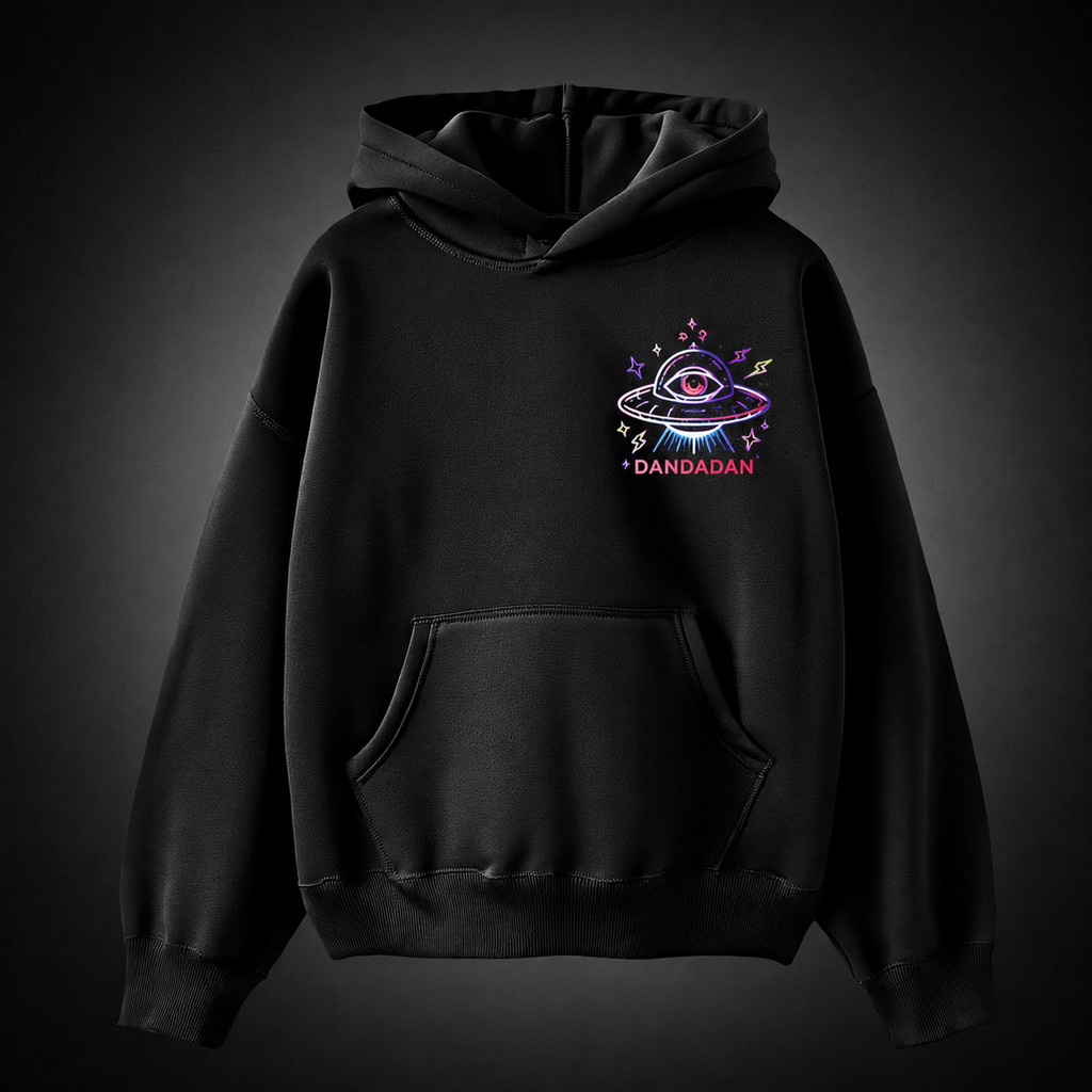 Ken Takakura & Momo Ayase Dandadan Anime Hoodie - Paranormal Fever