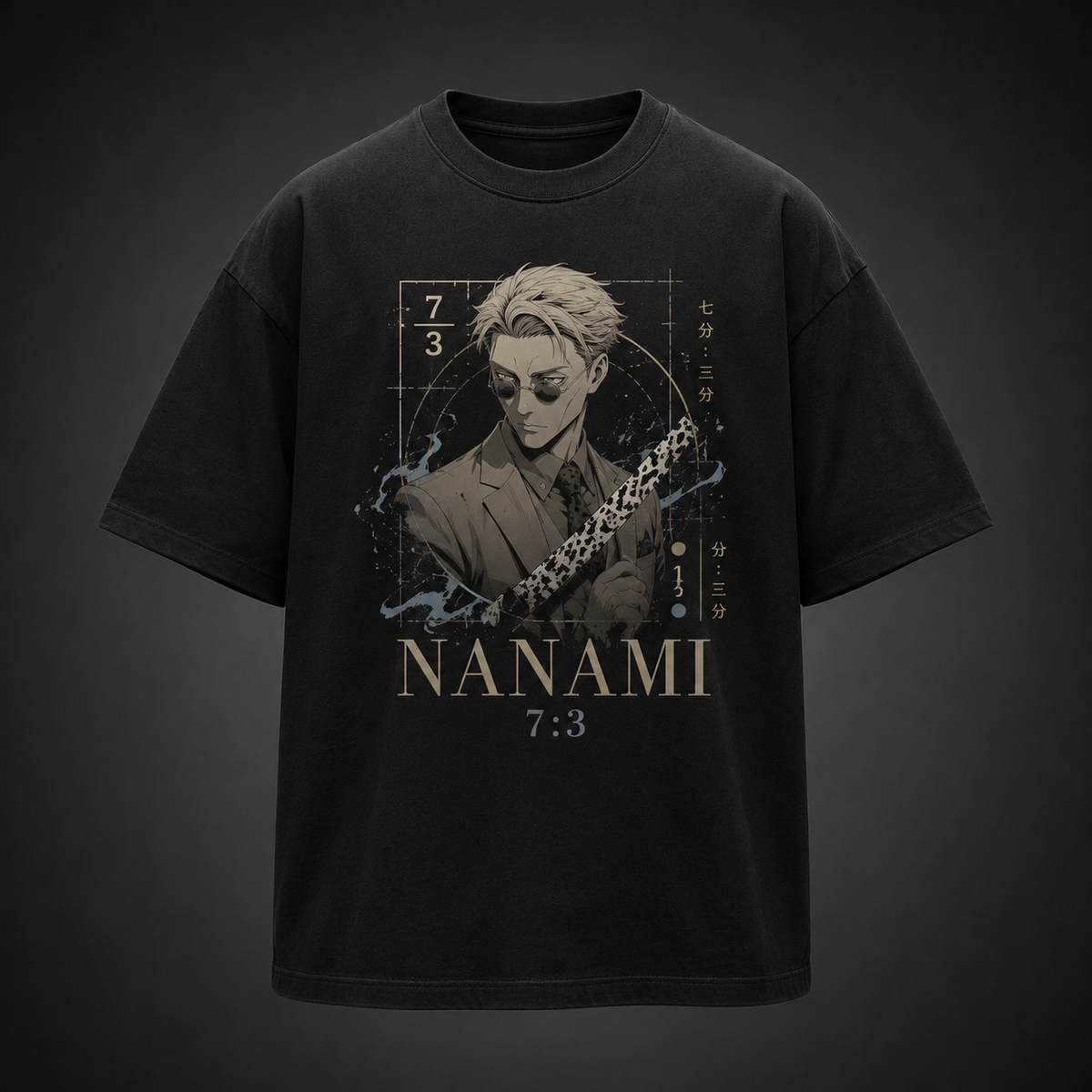 Kento Nanami Jujutsu Kaisen Anime Graphic Tee - Ratio Sorcerer
