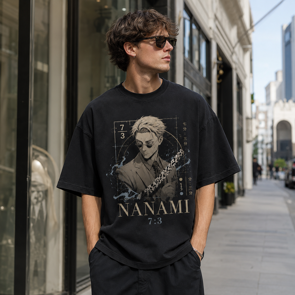 Kento Nanami Jujutsu Kaisen Anime Graphic Tee - Ratio Sorcerer
