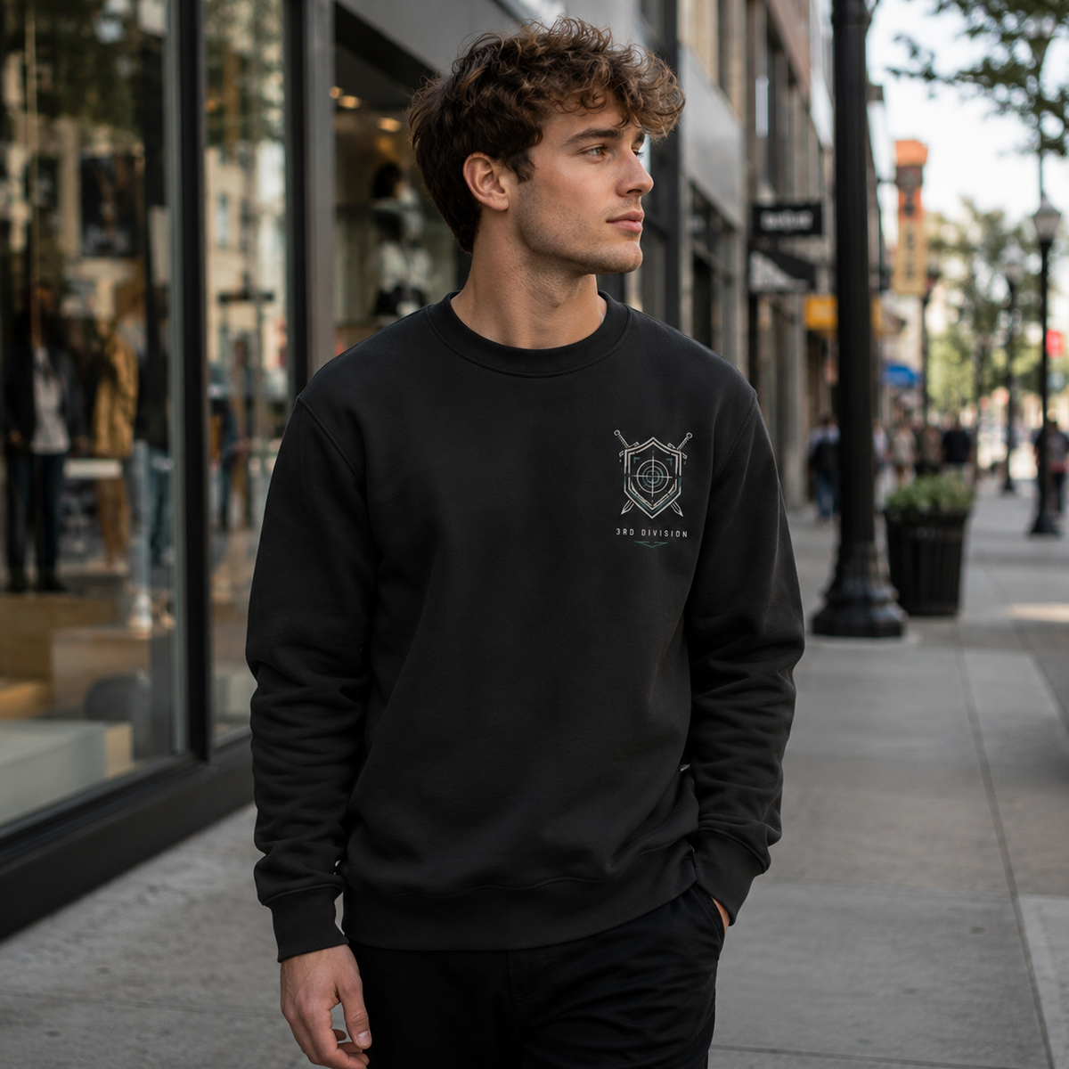 Kikoru Shinomiya & Soshiro Hoshina Kaiju No. 8 Anime Sweatshirt - Defend The City