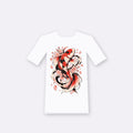 Koi Spiral — Oversize Vintage Tee