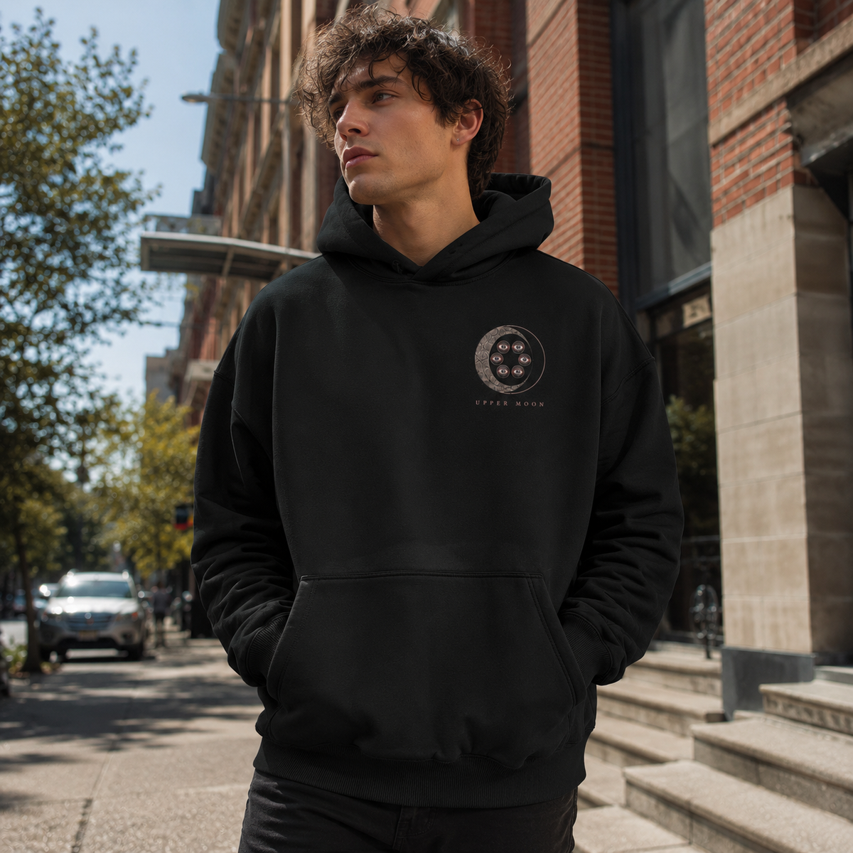 Kokushibo Demon Slayer Anime Hoodie - Moon Breath