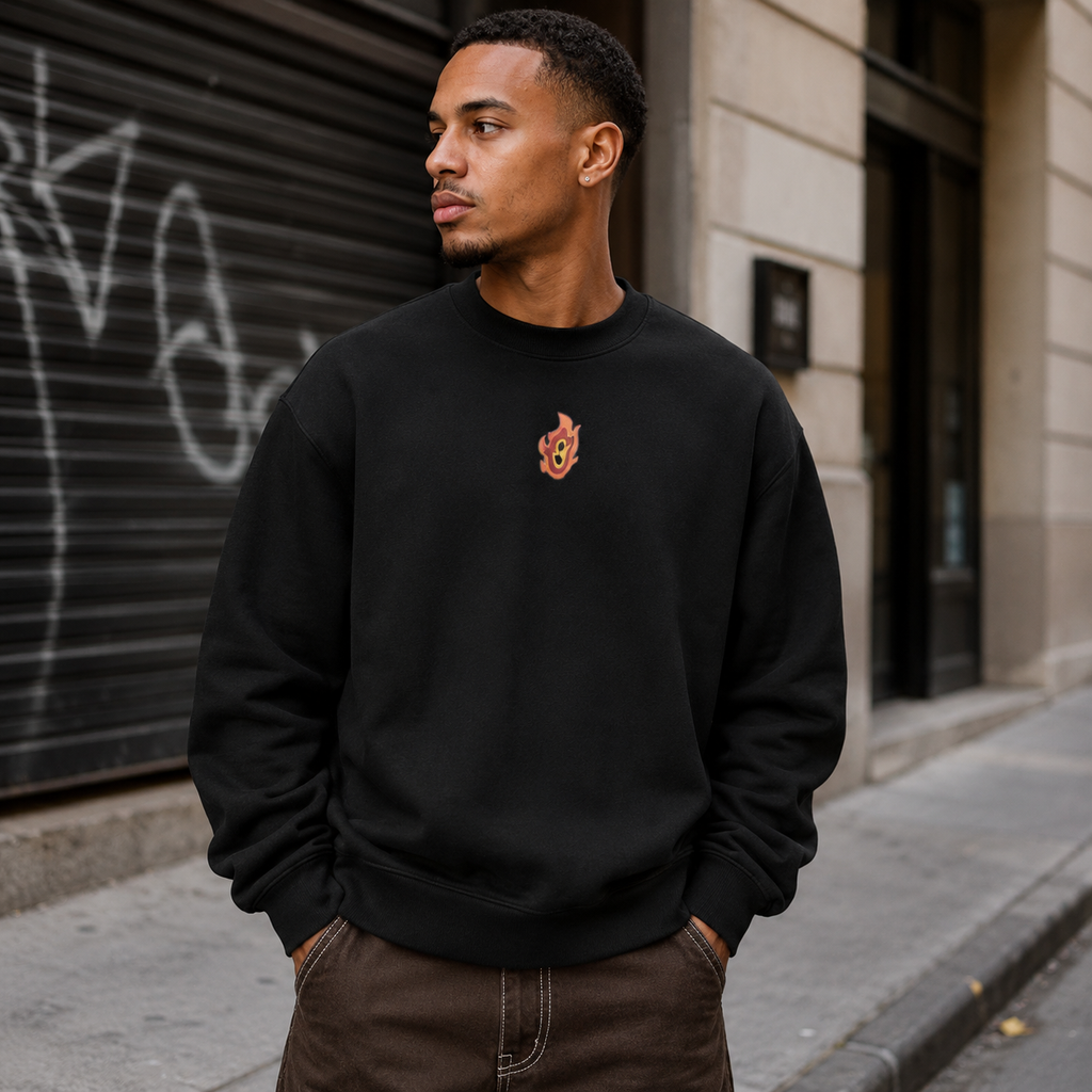 Kyojuro Rengoku Demon Slayer Anime Sweatshirt - Flame Hashira Portrait
