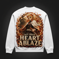 Kyojuro Rengoku Demon Slayer Anime Sweatshirt - Heart Ablaze Flame