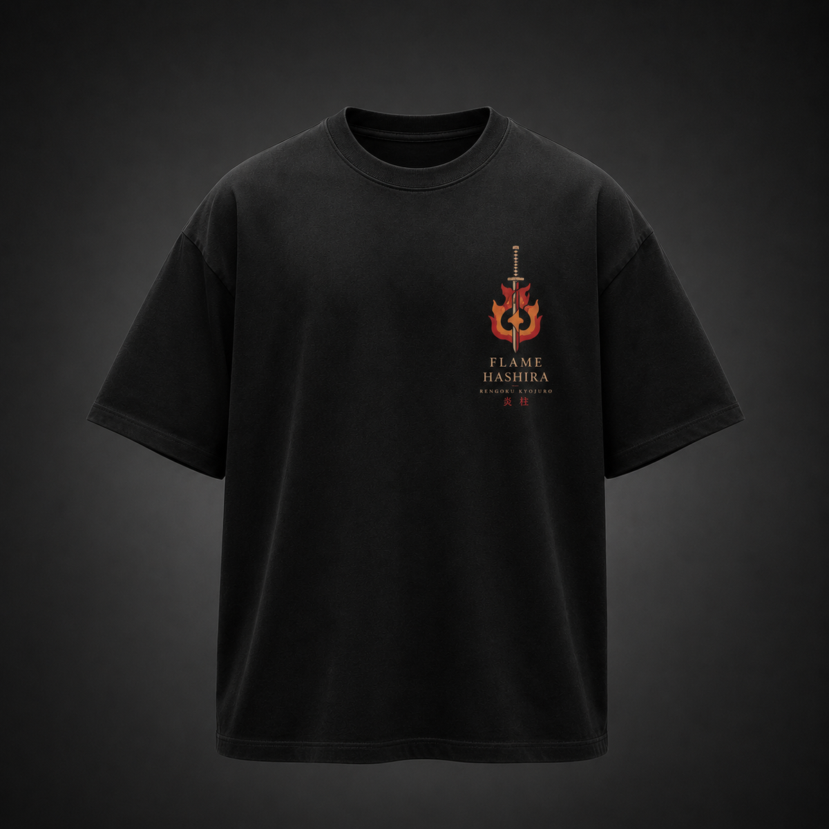 Kyojuro Rengoku Demon Slayer Anime Graphic Tee - Set Your Heart Ablaze