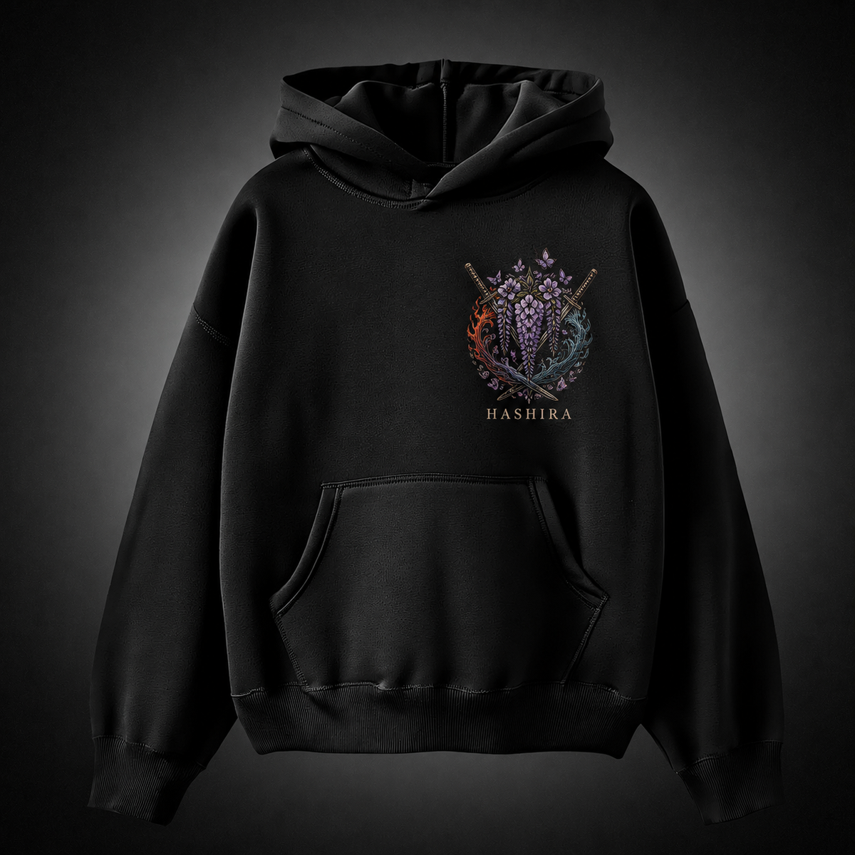 Kyojuro Rengoku, Giyu Tomioka, Shinobu Kocho Demon Slayer Anime Hoodie - Hashira Trinity