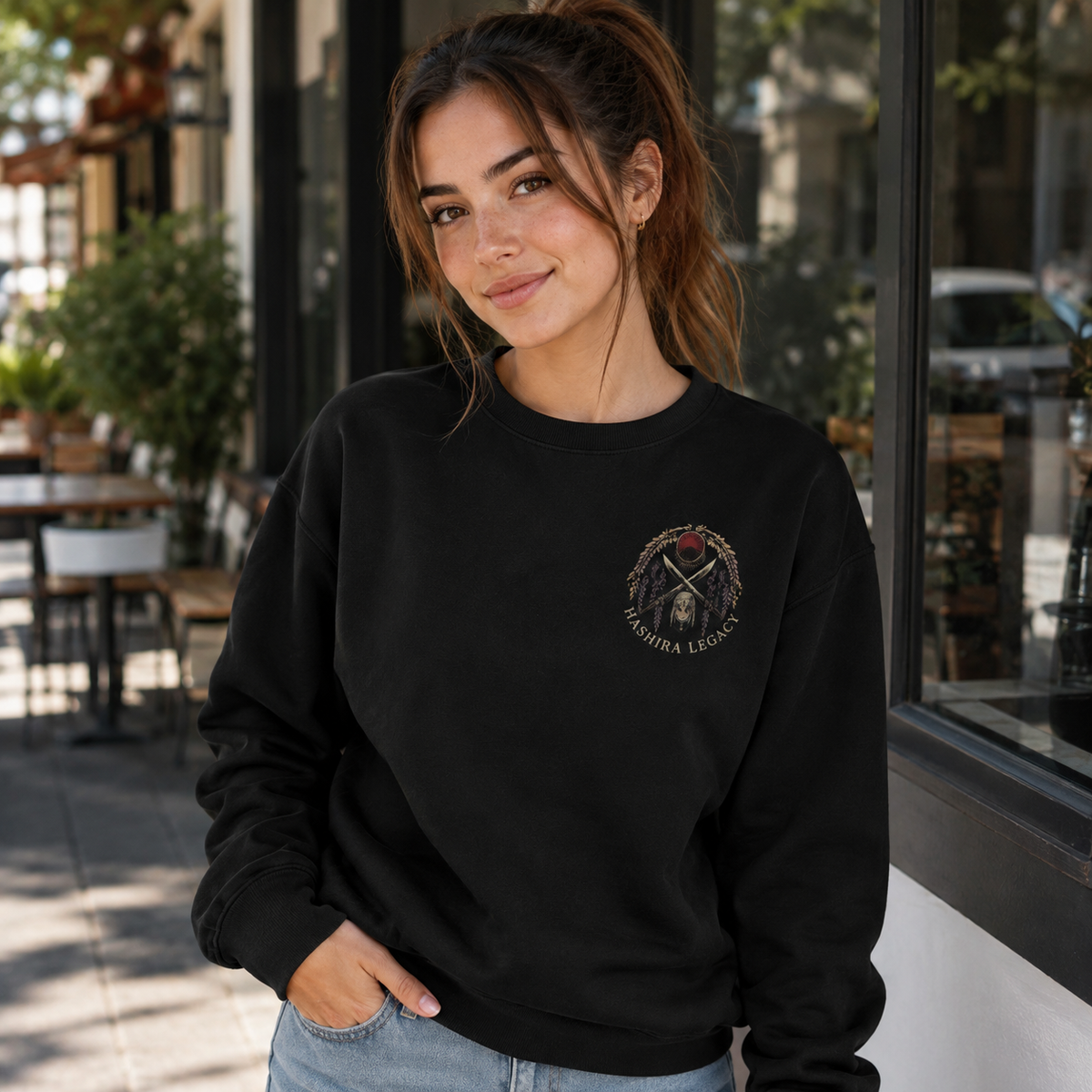 Kyojuro Rengoku, Giyu Tomioka, Shinobu Kocho, Tengen Uzui Demon Slayer Anime Sweatshirt - Corps Assembly