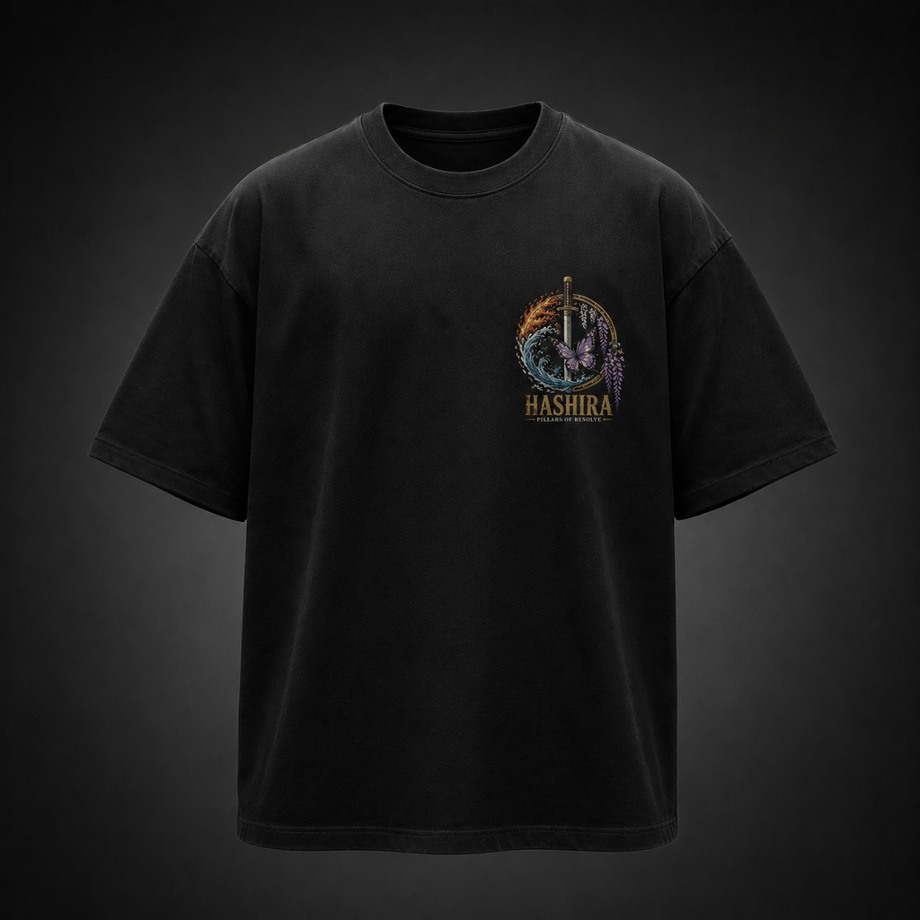 Kyojuro Rengoku, Giyu Tomioka, Shinobu Kocho, Tengen Uzui Demon Slayer Anime Graphic Tee - Pillars Of Resolve