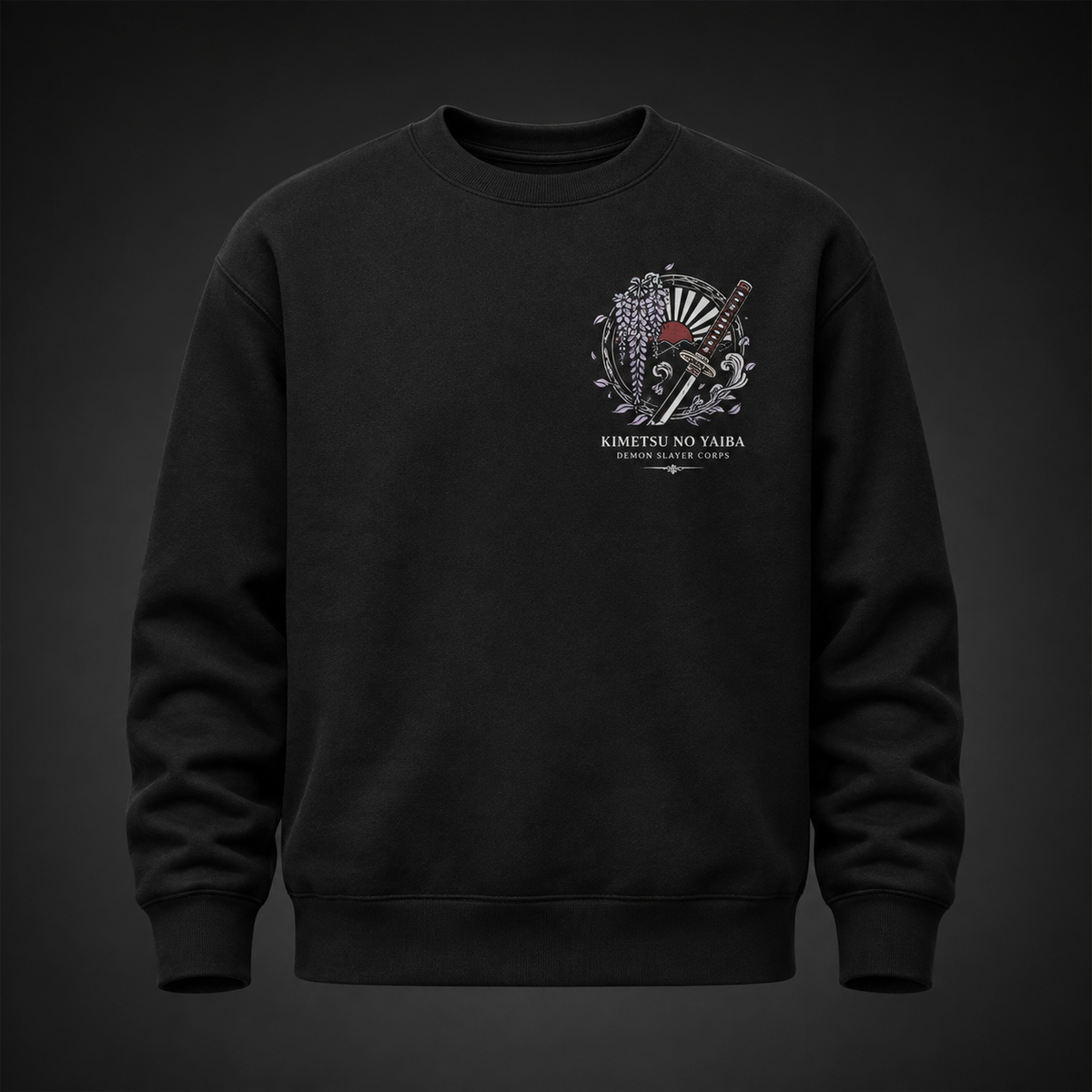 Kyojuro Rengoku, Giyu Tomioka, Tanjiro Kamado, Nezuko Kamado Demon Slayer Anime Sweatshirt - Breathe Fight Protect