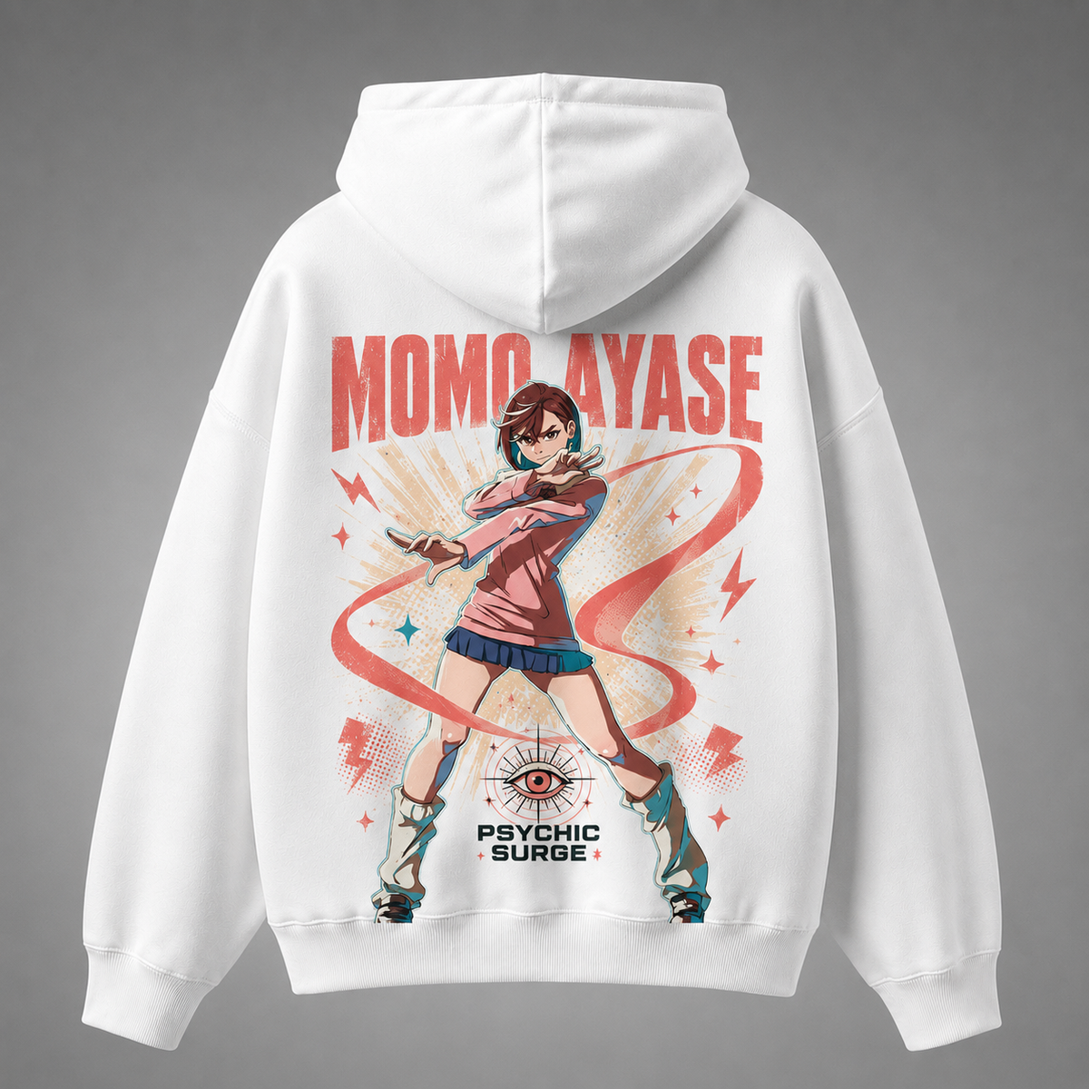 Momo Ayase Dandadan Anime Hoodie - Psychic Surge