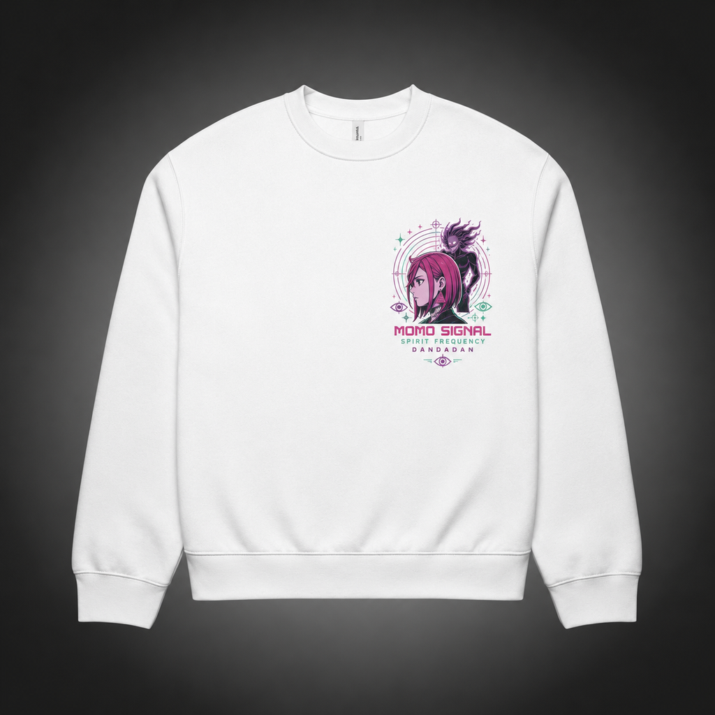 Momo Ayase Dandadan Anime Sweatshirt - Spirit Frequency