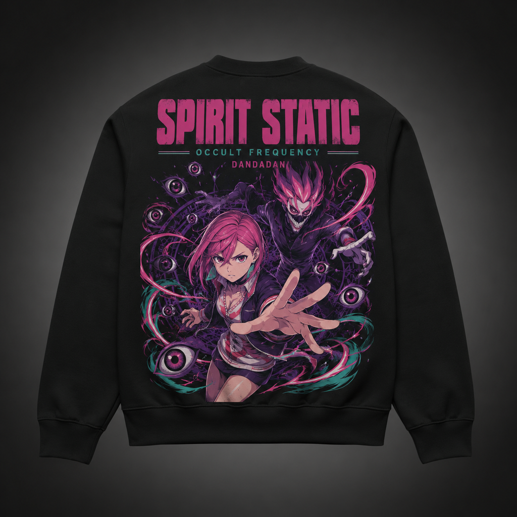 Momo Ayase Dandadan Anime Sweatshirt - Spirit Static