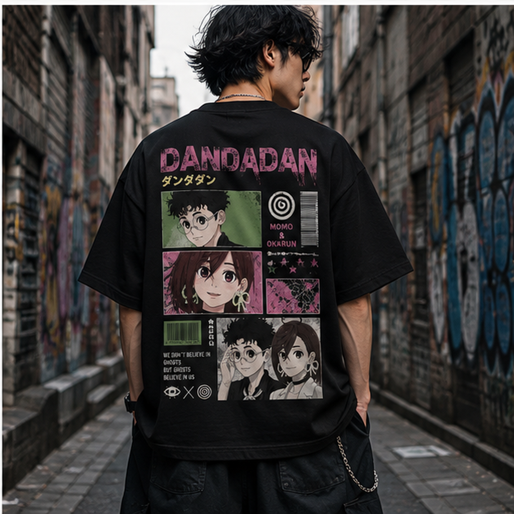 Momo Ayase Dandadan Anime Graphic Tee - Yukinobu Tatsu Cover