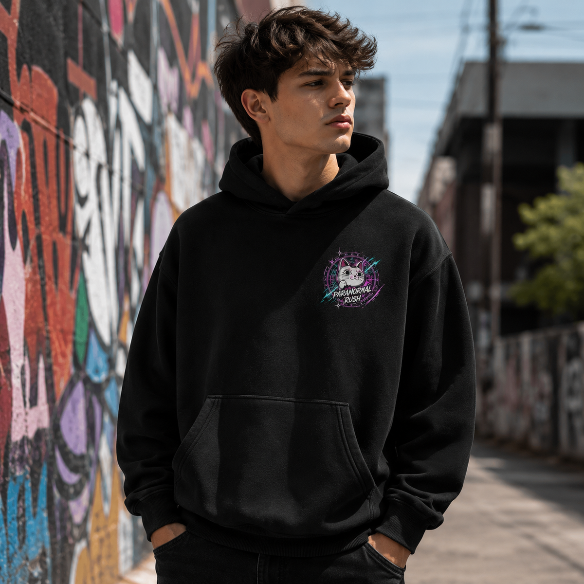 Momo Ayase & Ken Takakura Dandadan Anime Hoodie - Paranormal Rush