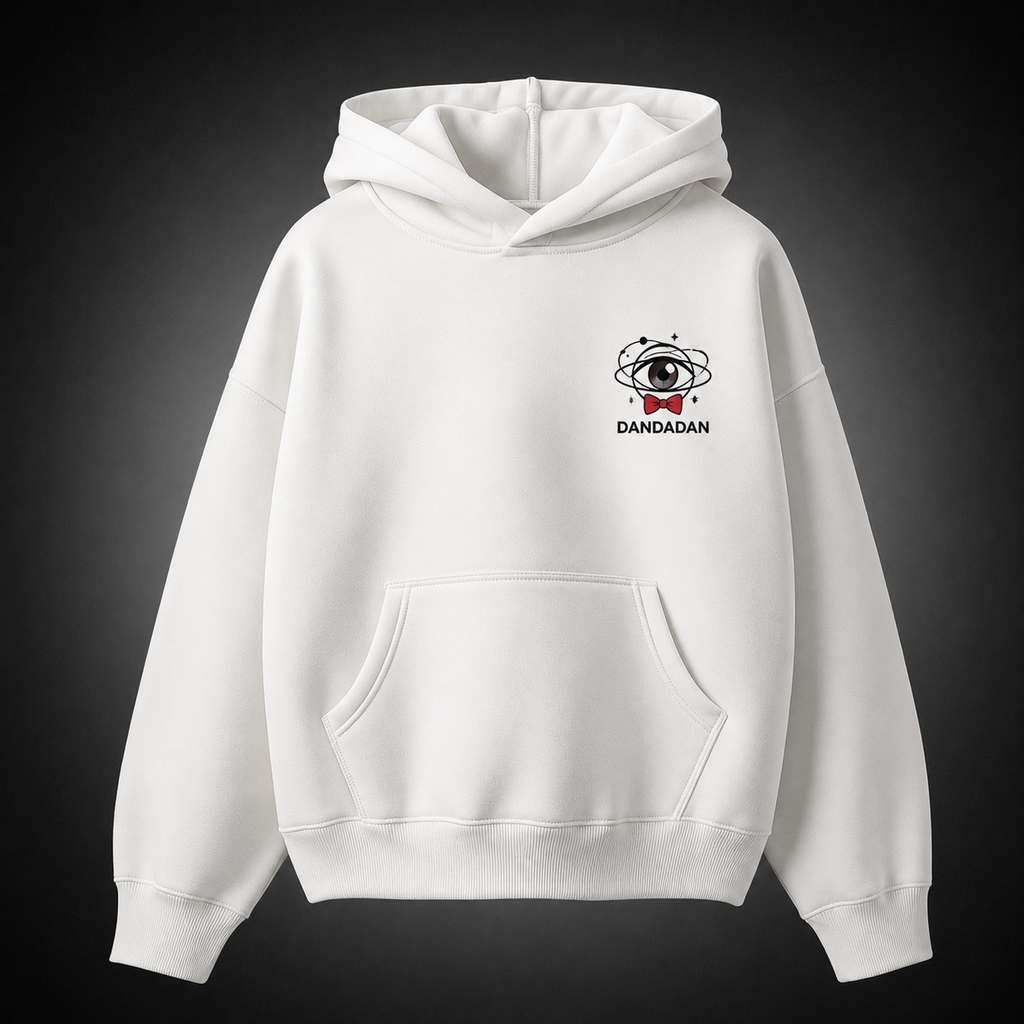 Momo Ayase & Ken Takakura Dandadan Anime Hoodie - Psychic Chaos