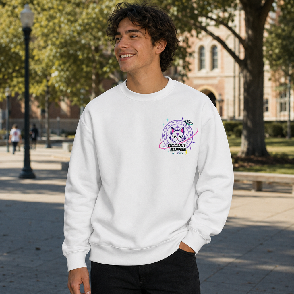 Momo Ayase & Okarun Dandadan Anime Sweatshirt - Occult Surge